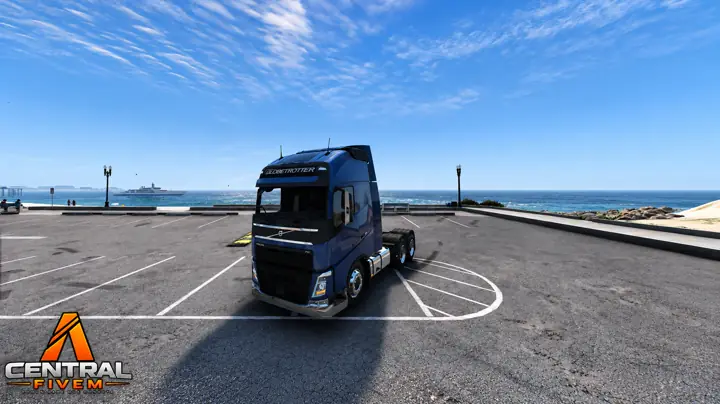 Volvo FH Globetrotter 6x4 para FiveM